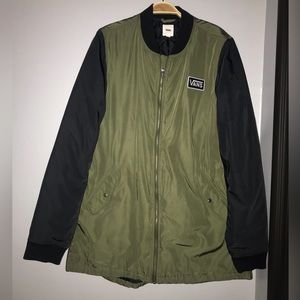 Vans Puffer Bomber Jacket Size XL